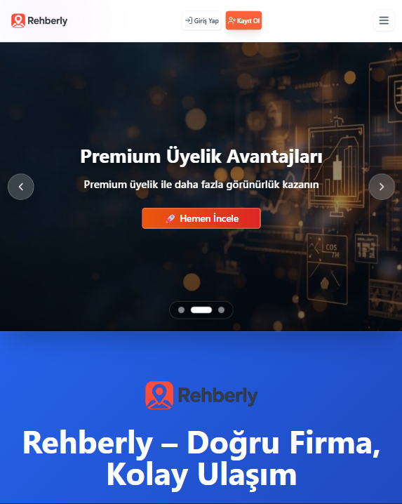 Rehberly Dashboard